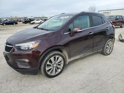 Salvage cars for sale at Kansas City, KS auction: 2017 Buick Encore Preferred