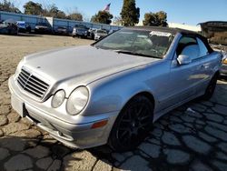 Salvage cars for sale at Martinez, CA auction: 2003 Mercedes-Benz CLK 320