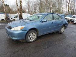 Salvage cars for sale from Copart Portland, OR: 2004 Toyota Camry LE