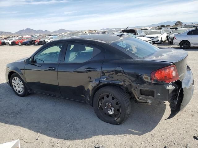 2012 Dodge Avenger SE