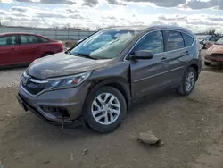 Salvage cars for sale at Kansas City, KS auction: 2015 Honda CR-V EXL