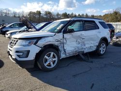 Ford Explorer salvage cars for sale: 2016 Ford Explorer XLT