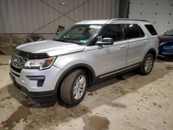 Salvage cars for sale from Copart West Mifflin, PA: 2018 Ford Explorer XLT