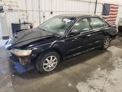 Salvage cars for sale from Copart Avon, MN: 2002 Honda Accord SE