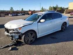 Honda salvage cars for sale: 2017 Honda Accord Sport Special Edition