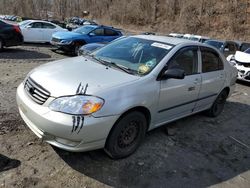 Toyota Corolla CE Vehiculos salvage en venta: 2003 Toyota Corolla CE