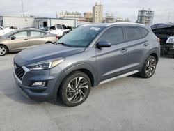 Salvage cars for sale from Copart New Orleans, LA: 2019 Hyundai Tucson Limited