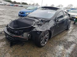 Salvage cars for sale at Sacramento, CA auction: 2014 Tesla Model S