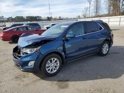 Salvage cars for sale at Dunn, NC auction: 2020 Chevrolet Equinox LT