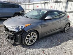 Salvage cars for sale from Copart Walton, KY: 2015 Hyundai Veloster