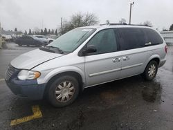 Salvage cars for sale from Copart Woodburn, OR: 2005 Chrysler Town & Country Touring