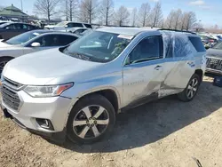 Salvage cars for sale at Bridgeton, MO auction: 2020 Chevrolet Traverse LT
