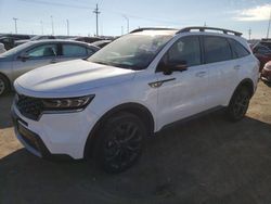 Salvage cars for sale at Greenwood, NE auction: 2021 KIA Sorento SX