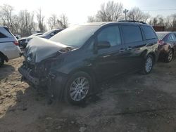 Toyota Sienna XLE salvage cars for sale: 2013 Toyota Sienna XLE