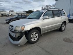 Salvage cars for sale from Copart Sacramento, CA: 2007 Toyota Highlander