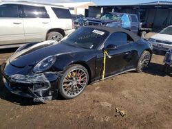 Porsche 911 salvage cars for sale: 2017 Porsche 911 Carrera S