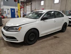 Vehiculos salvage en venta de Copart Blaine, MN: 2016 Volkswagen Jetta S