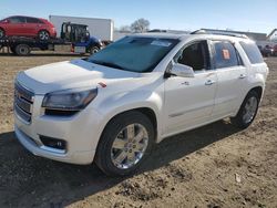 Salvage cars for sale from Copart Billings, MT: 2015 GMC Acadia Denali