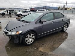Salvage cars for sale from Copart Sun Valley, CA: 2010 Honda Civic LX