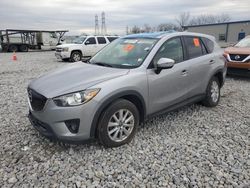 Salvage cars for sale at Barberton, OH auction: 2015 Mazda CX-5 Touring