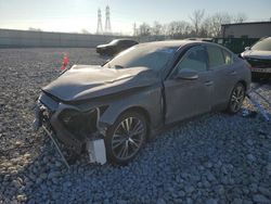 Salvage cars for sale at Barberton, OH auction: 2021 Infiniti Q50 Sensory
