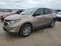 Salvage cars for sale at San Antonio, TX auction: 2019 Chevrolet Equinox LS