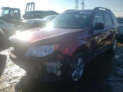 Subaru salvage cars for sale: 2009 Subaru Forester 2.5X Premium