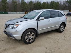 Salvage cars for sale from Copart Gainesville, GA: 2008 Acura MDX Technology