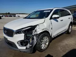 Salvage cars for sale at Memphis, TN auction: 2016 KIA Sorento LX