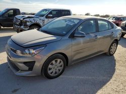Salvage cars for sale at San Antonio, TX auction: 2023 KIA Rio LX