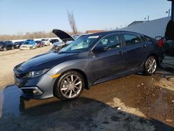 Honda Civic EXL salvage cars for sale: 2020 Honda Civic EXL