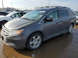 2011 Honda Odyssey Touring en venta en Woodhaven, MI