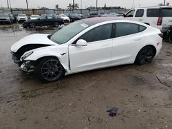 Salvage cars for sale at Los Angeles, CA auction: 2018 Tesla Model 3