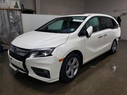 Salvage cars for sale at Elgin, IL auction: 2019 Honda Odyssey EXL