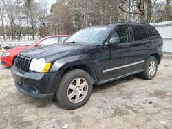 Salvage cars for sale at Austell, GA auction: 2010 Jeep Grand Cherokee Laredo