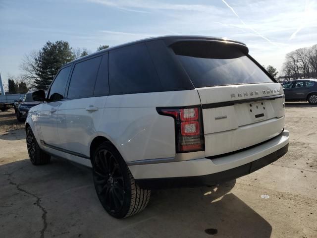 2016 Land Rover Range Rover Supercharged