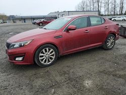 Salvage cars for sale from Copart Arlington, WA: 2014 KIA Optima LX