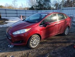 Salvage cars for sale from Copart Lyman, ME: 2016 Ford Fiesta Titanium