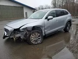 Salvage cars for sale at East Granby, CT auction: 2023 Mazda CX-9 Touring