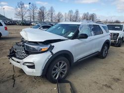 Salvage cars for sale from Copart Cahokia Heights, IL: 2021 Ford Explorer Limited