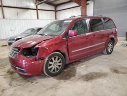 Chrysler Town & Country Touring salvage cars for sale: 2016 Chrysler Town & Country Touring