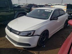 Salvage cars for sale at Elgin, IL auction: 2014 Volkswagen Jetta SE