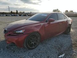 Salvage cars for sale at Mentone, CA auction: 2015 Lexus IS 250
