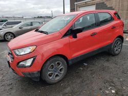Ford Ecosport s salvage cars for sale: 2020 Ford Ecosport S