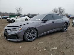 Salvage cars for sale at Baltimore, MD auction: 2021 Acura TLX Tech A