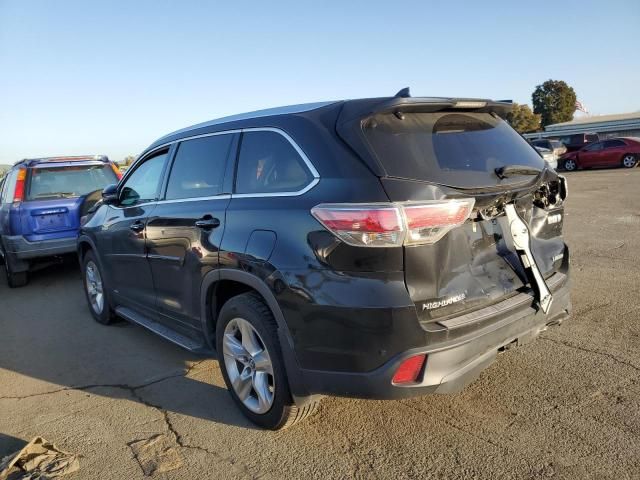 2016 Toyota Highlander Hybrid Limited