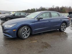 Salvage cars for sale at Brookhaven, NY auction: 2022 Hyundai Sonata SEL Plus
