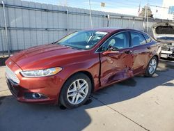 Salvage cars for sale at Littleton, CO auction: 2014 Ford Fusion SE