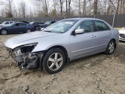 Honda Accord EX salvage cars for sale: 2005 Honda Accord EX