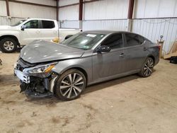 Nissan Altima SR salvage cars for sale: 2021 Nissan Altima SR